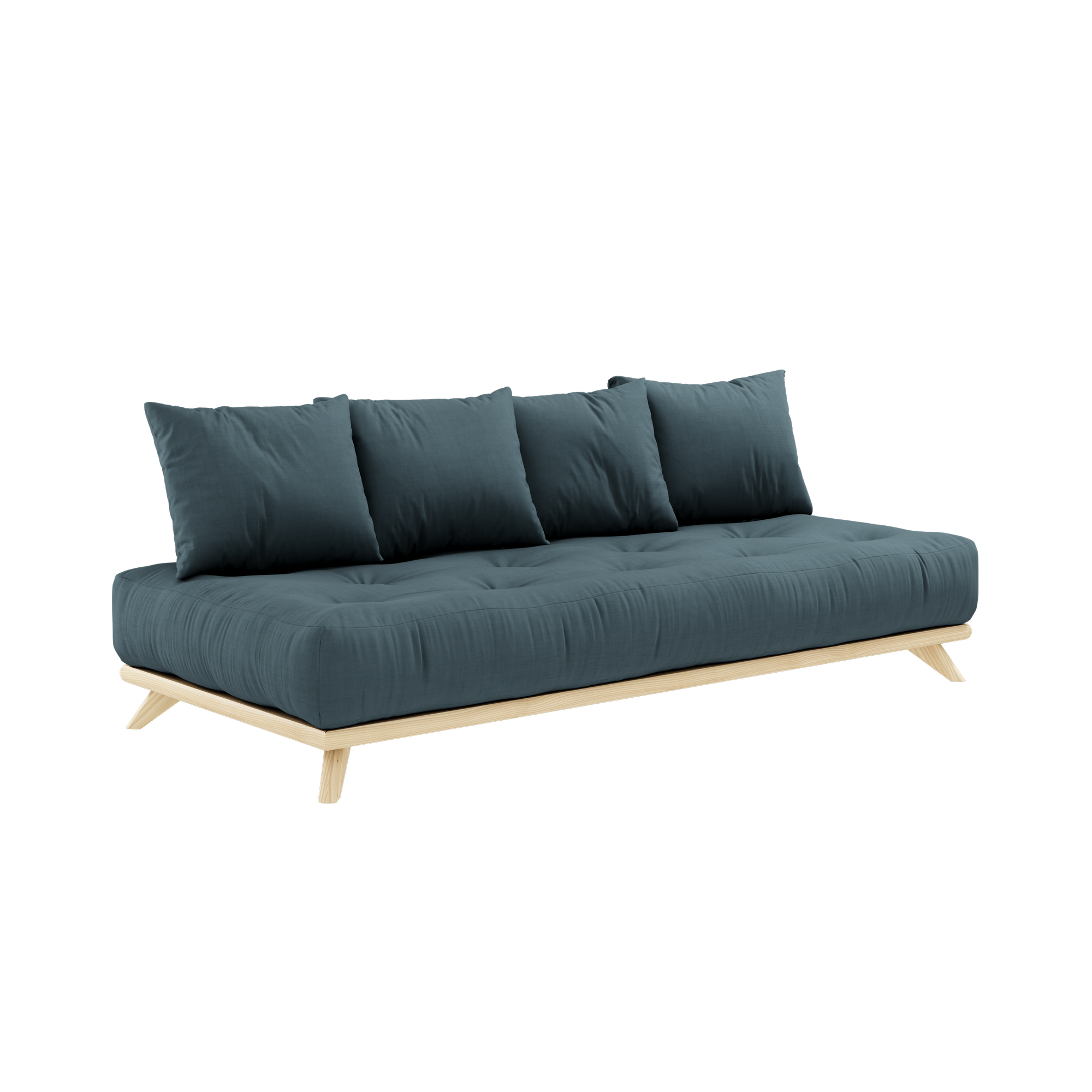 Karupdesign_senzadaybed_129101757200_pine_clearlacquered_cottonpolyester_petrolblue_packshot_1.png