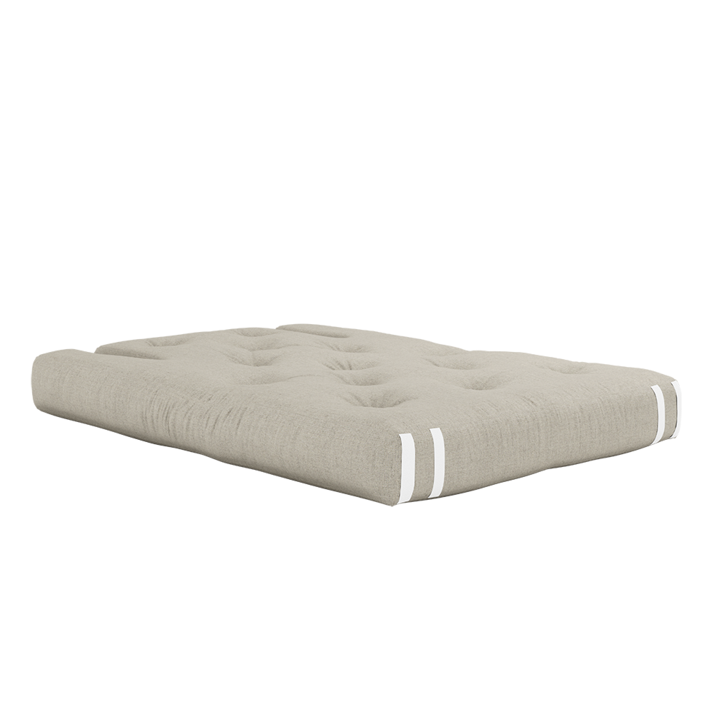 Matelas futon 2 places blanc 140 x 200 cm Comfort - Karup Design